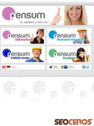 pensum.hu tablet preview