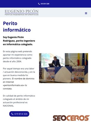 peritoinformatico.es tablet preview