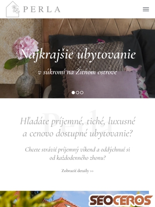 perlads.sk/sk tablet előnézeti kép