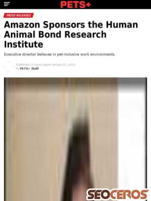 petsplusmag.com/amazon-sponsors-the-human-animal-bond-research-institute tablet Vista previa
