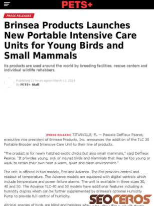 petsplusmag.com/brinsea-products-launches-new-portable-intensive-care-units-for-young-b tablet förhandsvisning