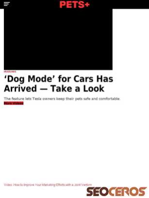 petsplusmag.com/dog-mode-for-cars-has-arrived-take-a-look tablet anteprima