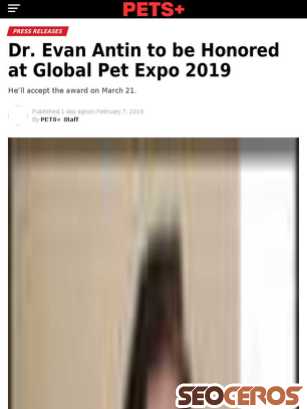 petsplusmag.com/dr-evan-antin-to-be-honored-at-global-pet-expo-2019 tablet előnézeti kép