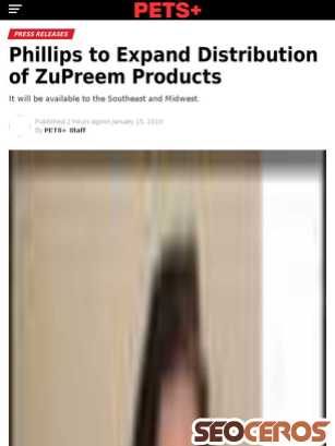 petsplusmag.com/phillips-to-expand-distribution-of-zupreem-products tablet preview
