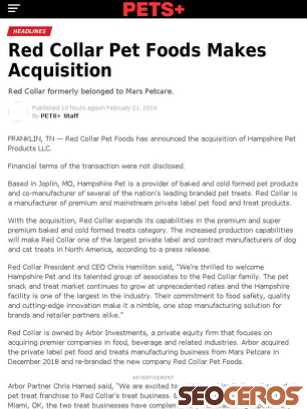 petsplusmag.com/red-collar-pet-foods-makes-acquisition tablet förhandsvisning