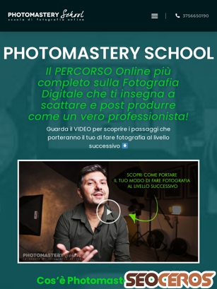 photomasteryschool.enzoalessandra.com tablet preview