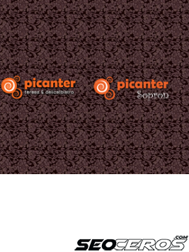 picanter.hu tablet preview