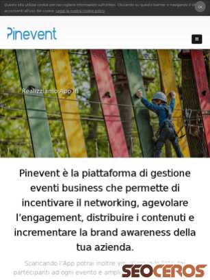 pinevent.biz/index.php tablet Vista previa