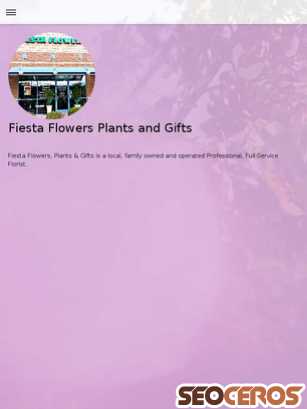 pixelhub.me/fiestaflowersplantgifts tablet förhandsvisning
