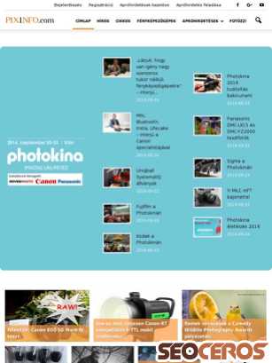 pixinfo.com tablet Vorschau