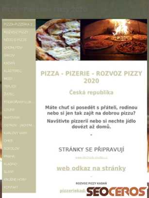 pizzeria.webmium.com tablet preview