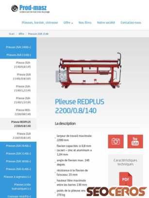 plieuse24.com/offre/plieuses-zgr-2140/8-plieuse-redplus-220008140 tablet प्रीव्यू 