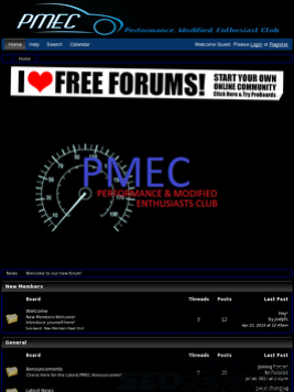 pmec.co.uk tablet preview