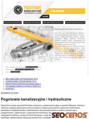 pogotowie-kanalizacyjne.waw.pl tablet preview