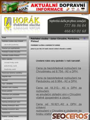 pohrebnictvi.firemni-web.cz tablet náhled obrázku