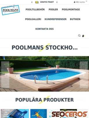 poolmans.se tablet preview