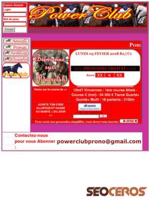 powerclub.biz tablet vista previa