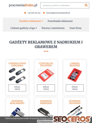 pracowniadruku.pl tablet obraz podglądowy