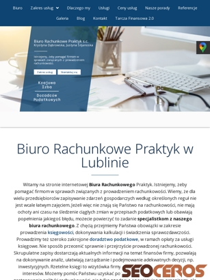 praktyk.lublin.pl tablet náhled obrázku