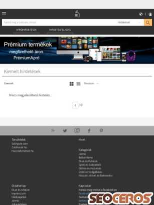 premiumapro.hu tablet előnézeti kép