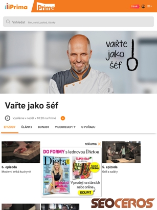 vartejakosef.cz tablet náhľad obrázku