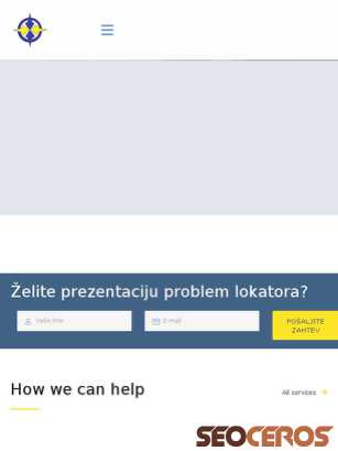problem-lokator.profectum.rs tablet obraz podglądowy