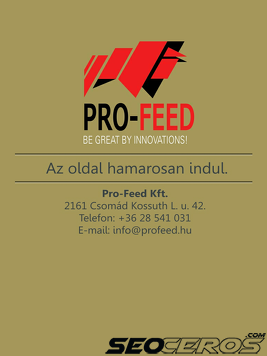 profeed.hu tablet előnézeti kép