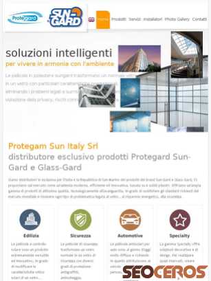 protegamsi.it tablet preview