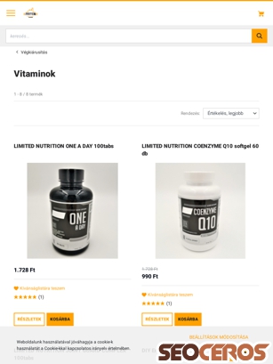 proteinoutlet.com/last-pieces-165/vitaminok-168 tablet previzualizare