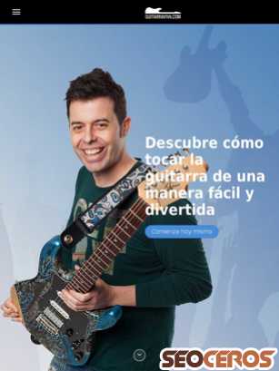 pruebas.guitarraviva.com tablet előnézeti kép
