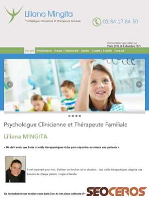 psychologue-paris-mingita.fr tablet obraz podglądowy
