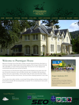 ptarmiganhouse.co.uk tablet előnézeti kép