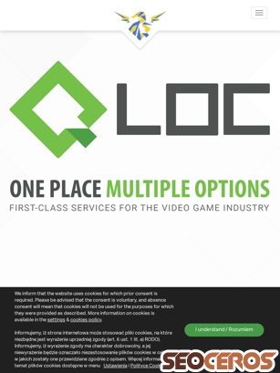q-loc.com tablet förhandsvisning