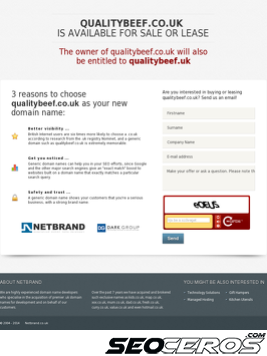 qualitybeef.co.uk tablet anteprima