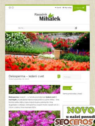 rasadnikmihalek.com/delosperma-ledeni-cvet tablet Vista previa