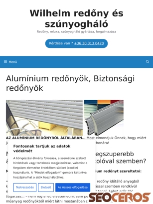 redonynet.com/aluminium-redonyok-biztonsagi-redonyok tablet előnézeti kép