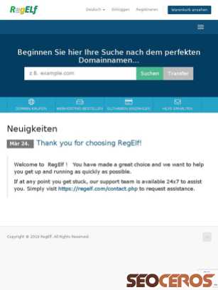 regelf.com tablet Vorschau