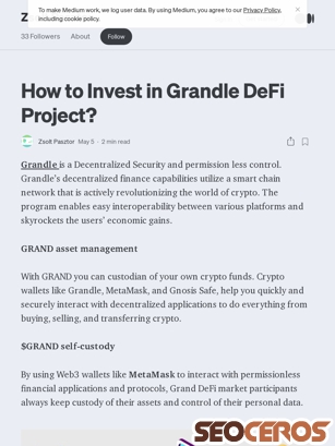 regressive11.medium.com/how-to-invest-in-grandle-defi-project-7125cfa112fb tablet 미리보기