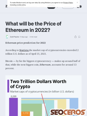 regressive11.medium.com/what-will-be-the-price-of-ethereum-in-2022-a1804c0508e6 tablet förhandsvisning