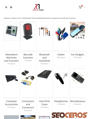 rehmantraders.pk tablet előnézeti kép