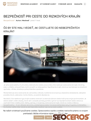 respondacademy.sk/co-by-ste-mali-vediet-ak-cestujete-do-nebezpecnych-krajin tablet náhľad obrázku