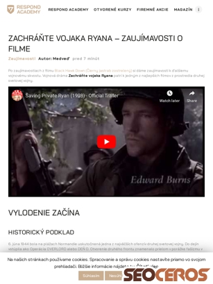 respondacademy.sk/zachrante-vojaka-ryana-zaujimavosti-o-filme tablet előnézeti kép