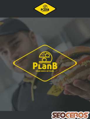 restaurant-planb.ro tablet previzualizare