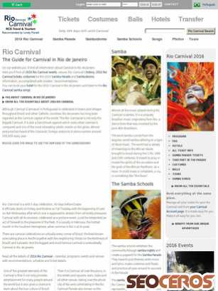 rio-carnival.net tablet Vista previa