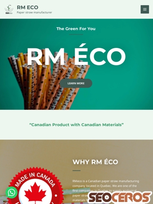 rmeco.ca tablet preview