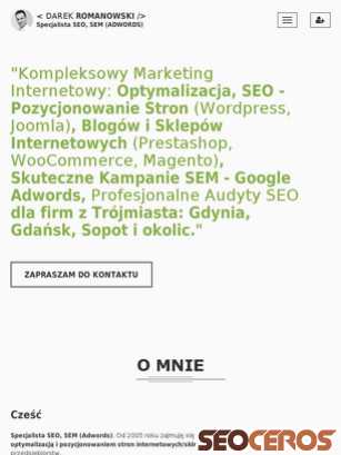romanowski.edu.pl tablet förhandsvisning