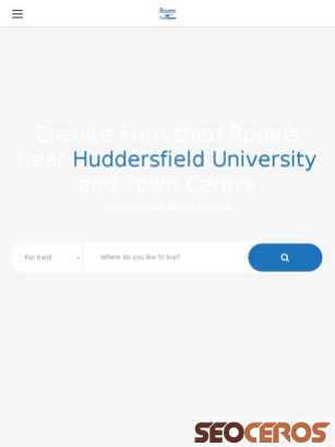 roomsinhuddersfield.com tablet preview