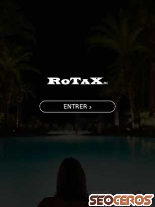 rotaxpac.pro tablet vista previa