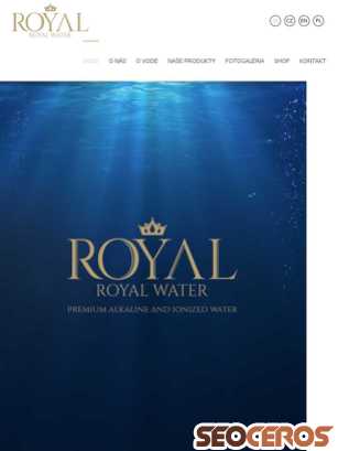 royalwater.sk tablet náhľad obrázku
