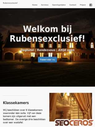 rubensexclusief.be tablet preview